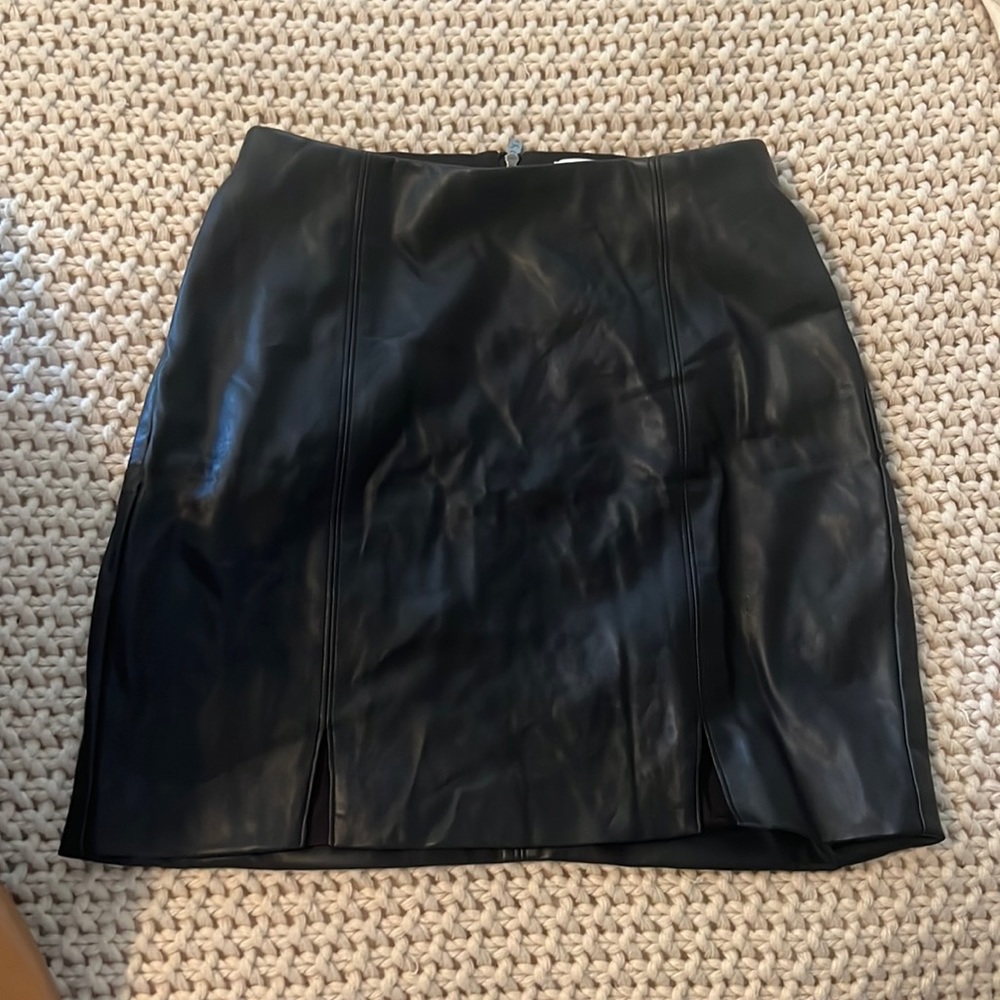 Leather Skirt